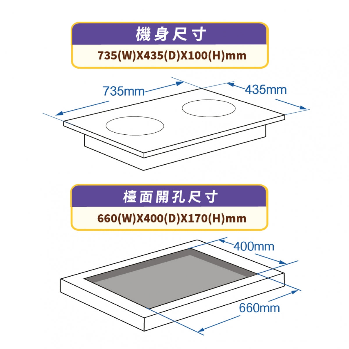 Goodway 威馬 73cm 5600W