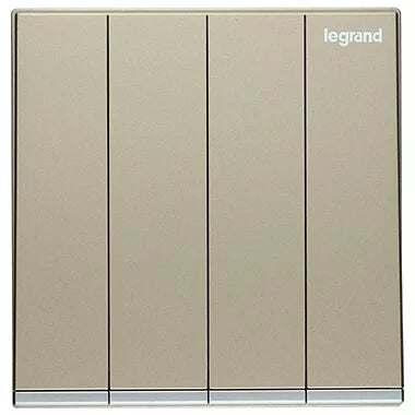 Legrand 羅格朗 Galion 4位開關