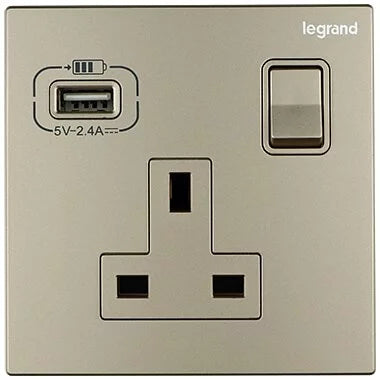 Legrand Galion 13A usb socket